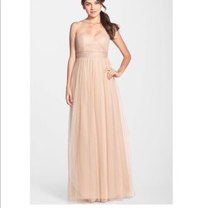 Jenny Yoo Annabelle Dress in Cashmere. Size 4.